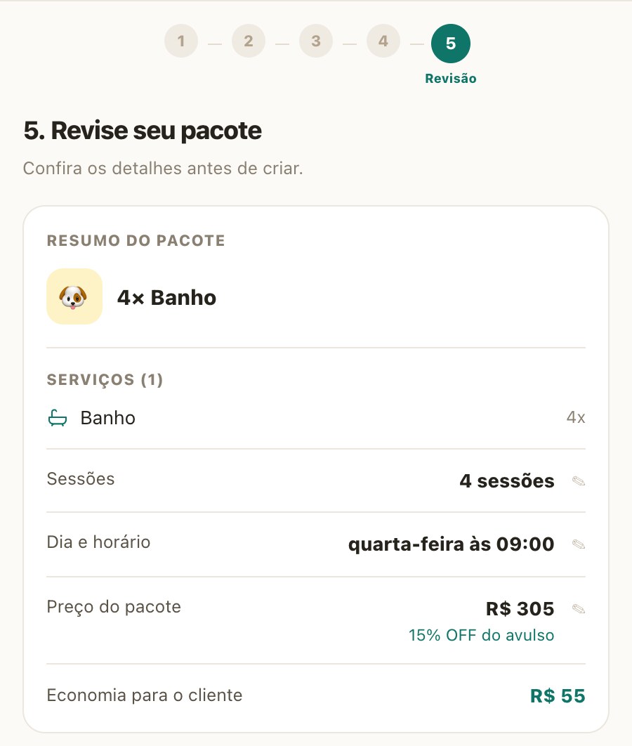 O clubinho fechado em cinco toques